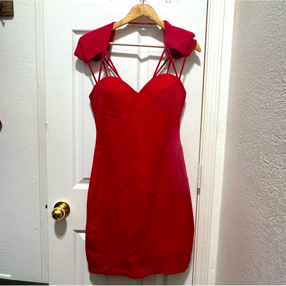 Guess Los Angeles Cap Sleeve Cutout Bodycon Dress - Size 10